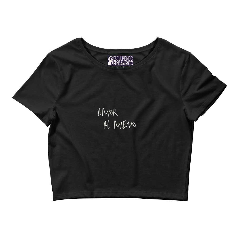 AMOR al MIEDO Crop Tee